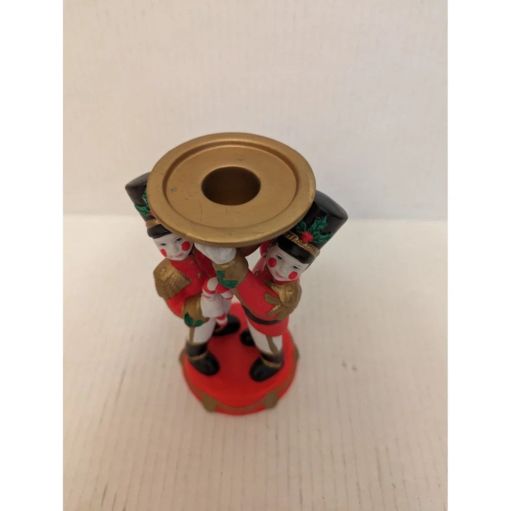 PARTYLITE Toy Soldier #P7704 Christmas Taper Candle Holder 6